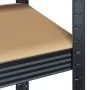 Estantes resistentes 5capas 3uds madera contrachapada antracita by , Industrial shelving - Ref: Foro24-3307600, Price: 177,66...