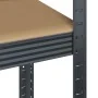 Juego 3 estantes 5 niveles acero antracita y madera industrial von , Industrieregale - Ref: Foro24-3307628, Preis: 171,06 €, ...