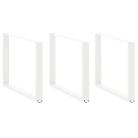 Patas para mesa comedor forma U 2uds acero blanco 100x(72-73)cm von , Tischbeine - Ref: Foro24-4013213, Preis: 143,53 €, Raba...