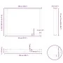 Patas para mesa comedor forma U 2uds acero blanco 100x(72-73)cm by , Table legs - Ref: Foro24-4013213, Price: 143,53 €, Disco...