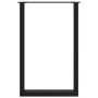 Patas de mesa de centro forma U 2uds acero negro 60x(90-91) cm von , Tischbeine - Ref: Foro24-4013224, Preis: 121,97 €, Rabat...