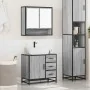 Set de muebles de baño 2 pzas madera contrachapada gris sonoma von , Badezimmermöbel - Ref: Foro24-3300928, Preis: 175,81 €, ...