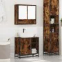 Set de muebles baño 2 pzas madera contrachapada roble ahumado von , Badezimmermöbel - Ref: Foro24-3300937, Preis: 152,22 €, R...
