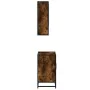 Set de muebles baño 2 pzas madera contrachapada roble ahumado von , Badezimmermöbel - Ref: Foro24-3300937, Preis: 152,22 €, R...