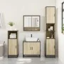 Set de muebles de baño 2 pzas madera contrachapada roble Sonoma von , Badezimmermöbel - Ref: Foro24-3300916, Preis: 140,87 €,...