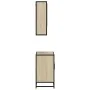 Set de muebles de baño 2 pzas madera contrachapada roble Sonoma von , Badezimmermöbel - Ref: Foro24-3300916, Preis: 140,87 €,...