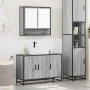 Set de muebles de baño 2 pzas madera contrachapada gris sonoma von , Badezimmermöbel - Ref: Foro24-3300923, Preis: 166,05 €, ...