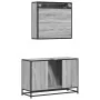 Set de muebles de baño 2 pzas madera contrachapada gris sonoma von , Badezimmermöbel - Ref: Foro24-3300923, Preis: 166,05 €, ...