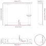 Patas de mesa centro forma U 2uds acero antracita 40x(30-31) cm de , Patas para mesas - Ref: Foro24-4013134, Precio: 54,14 €,...