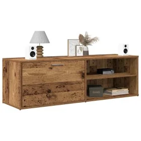 Mueble de TV madera contrachapada envejecida 120x34x37 cm von , TV-Möbel - Ref: Foro24-855972, Preis: 76,51 €, Rabatt: %