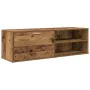 Mueble de TV madera contrachapada envejecida 120x34x37 cm von , TV-Möbel - Ref: Foro24-855972, Preis: 76,51 €, Rabatt: %