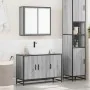 Set de muebles de baño 2 pzas madera contrachapada gris sonoma von , Badezimmermöbel - Ref: Foro24-3300893, Preis: 164,28 €, ...