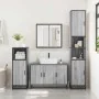 Set de muebles de baño 2 pzas madera contrachapada gris sonoma von , Badezimmermöbel - Ref: Foro24-3300893, Preis: 164,28 €, ...