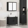 Juego de muebles de baño 2 pzas madera contrachapada negro de , Muebles de baño - Ref: Foro24-3300885, Precio: 147,18 €, Desc...