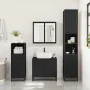 Juego de muebles de baño 2 pzas madera contrachapada negro de , Muebles de baño - Ref: Foro24-3300885, Precio: 147,18 €, Desc...