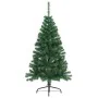 Medio árbol de Navidad artificial con soporte PVC verde 120 cm von , Weihnachtsbäume - Ref: Foro24-328415, Preis: 23,05 €, Ra...