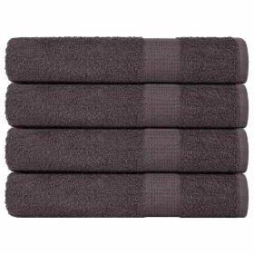 Toallas de sauna 4 uds 100% algodón antracita 80x200 cm 360 gsm von , Handtücher - Ref: Foro24-136694, Preis: 48,90 €, Rabatt: %
