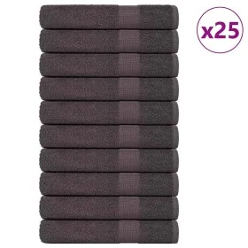 Toallas de sauna 25 uds 100% algodón antracita 80x200 cm 360gsm by , Towels - Ref: Foro24-136696, Price: 224,66 €, Discount: %