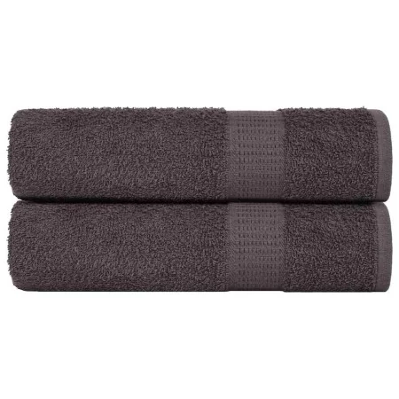Toallas de baño 2 uds antracita 100x150 cm 360 gsm 100% algodón by , Towels - Ref: Foro24-136689, Price: 27,58 €, Discount: %