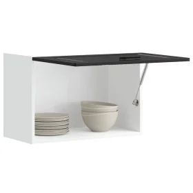Mueble de pared de cocina Porto madera contrachapada negra de , Armarios de cocina - Ref: Foro24-854078, Precio: 55,44 €, Des...