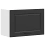 Mueble de pared de cocina Porto madera contrachapada negra by , Kitchen cabinets - Ref: Foro24-854078, Price: 55,39 €, Discou...