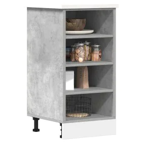 Armario bajo madera de ingeniería gris hormigón 40x44,5x81,5 cm by , Kitchen cabinets - Ref: Foro24-854205, Price: 56,70 €, D...
