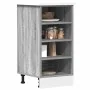 Armario bajo de madera de ingeniería gris sonoma 40x44,5x81,5cm by , Kitchen cabinets - Ref: Foro24-854207, Price: 65,74 €, D...