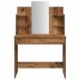 Tocador con espejo envejecida 96x39x142 cm von , Schlafzimmerkommoden - Ref: Foro24-857011, Preis: 107,00 €, Rabatt: %