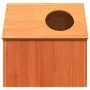 Casa para gatos cera marrón 41x50x50 cm madera maciza pino von , Katzenmöbel - Ref: Foro24-859297, Preis: 60,81 €, Rabatt: %