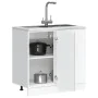 Mueble bajo de cocina porto gris cemento madera reconstituida von , Küchenschränke - Ref: Foro24-854302, Preis: 79,05 €, Raba...