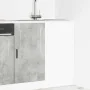 Mueble bajo de cocina porto gris cemento madera reconstituida von , Küchenschränke - Ref: Foro24-854302, Preis: 79,05 €, Raba...