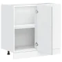 Mueble bajo de cocina porto gris cemento madera reconstituida von , Küchenschränke - Ref: Foro24-854302, Preis: 79,05 €, Raba...