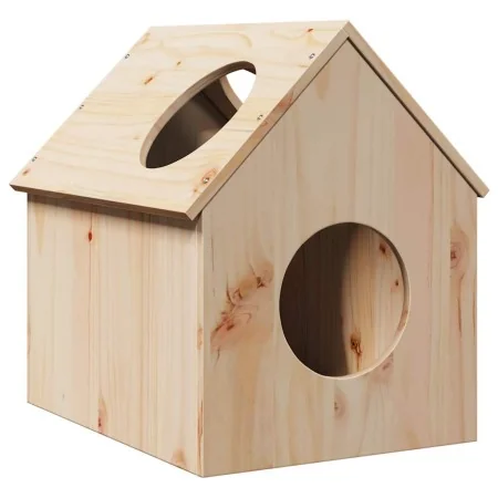 Casa para gatos madera maciza pino 41x50x50 cm von , Katzenmöbel - Ref: Foro24-859295, Preis: 55,26 €, Rabatt: %
