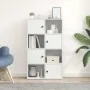 Estantería de madera de ingeniería blanca 60x24x101,5 cm by , Bookcases and shelves - Ref: Foro24-860391, Price: 71,62 €, Dis...