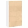 Estantería de madera de ingeniería blanca 60x24x101,5 cm by , Bookcases and shelves - Ref: Foro24-860391, Price: 71,62 €, Dis...