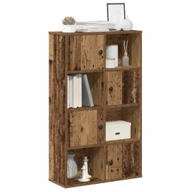 Estantería madera de ingeniería color envejecido 60x24x101,5 cm by , Bookcases and shelves - Ref: Foro24-860398, Price: 76,67...
