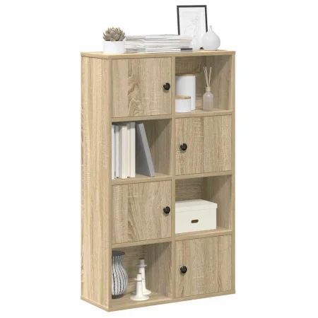 Estantería de madera de ingeniería roble sonoma 60x24x101,5 cm de , Librerías y estanterías - Ref: Foro24-860393, Precio: 80,...