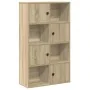 Estantería de madera de ingeniería roble sonoma 60x24x101,5 cm de , Librerías y estanterías - Ref: Foro24-860393, Precio: 80,...