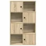 Estantería de madera de ingeniería roble sonoma 60x24x101,5 cm de , Librerías y estanterías - Ref: Foro24-860393, Precio: 80,...
