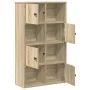 Estantería de madera de ingeniería roble sonoma 60x24x101,5 cm de , Librerías y estanterías - Ref: Foro24-860393, Precio: 80,...