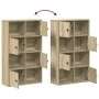 Estantería de madera de ingeniería roble sonoma 60x24x101,5 cm de , Librerías y estanterías - Ref: Foro24-860393, Precio: 80,...