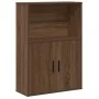 Estantería madera de ingeniería marrón roble 60x24x85 cm de , Librerías y estanterías - Ref: Foro24-860415, Precio: 62,38 €, ...