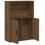 Estantería madera de ingeniería marrón roble 60x24x85 cm de , Librerías y estanterías - Ref: Foro24-860415, Precio: 62,38 €, ...