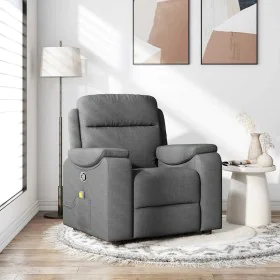 Sillón de masaje reclinable de tela gris oscuro von , Sessel - Ref: Foro24-4015691, Preis: 205,35 €, Rabatt: %
