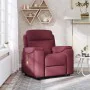 Sillón de masaje reclinable de tela color vino tinto von , Sessel - Ref: Foro24-4015693, Preis: 201,68 €, Rabatt: %