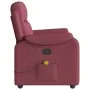 Sillón de masaje reclinable de tela color vino tinto von , Sessel - Ref: Foro24-4015693, Preis: 201,68 €, Rabatt: %