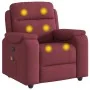 Sillón de masaje reclinable de tela color vino tinto von , Sessel - Ref: Foro24-4015693, Preis: 201,68 €, Rabatt: %