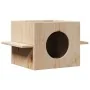 Casa para gatos madera maciza pino 51x35x30 cm von , Katzenmöbel - Ref: Foro24-859304, Preis: 44,48 €, Rabatt: %