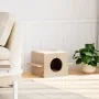 Casa para gatos madera maciza pino 51x35x30 cm von , Katzenmöbel - Ref: Foro24-859304, Preis: 44,48 €, Rabatt: %