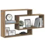 Estante de pared madera ingeniería roble artisian 104x20x58,5cm de , Estantes y estanterías - Ref: Foro24-855823, Precio: 52,...